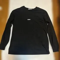 【状態◯】MSGM ブラック 長袖カットソー　Mのサムネイル
