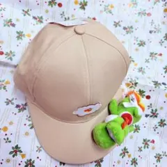 USJ マリオ　ヨッシー　キャップ　マグネットマスコット付き