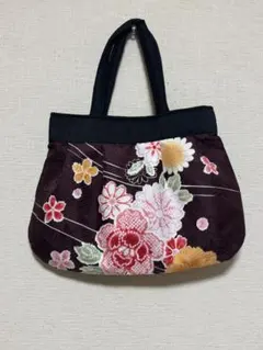 和風　バック　小物入れ　和装　着物　浴衣のサムネイル