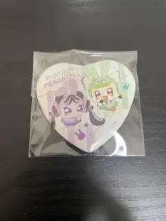 キミとアイドルプリキュア 映画 限定 ハート缶バッジ プリルン