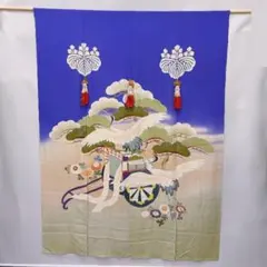 ★4354★ 花嫁暖簾 加賀 正絹 アンティーク風 レトロ 暖簾 のれん ☆4392☆ 花嫁のれん 加賀 正絹 アンティーク風 レトロ 暖簾 - メルカリ