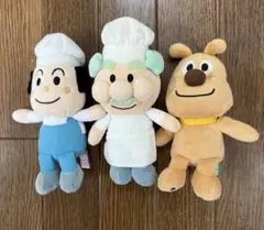 アンパンマン プリちぃビーンズ ぬいぐるみ ジャムおじさん　バタコさん　チーズ