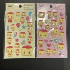 FUEKI フエキくん プックリシール 2枚セット
