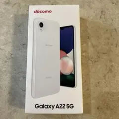未使用品♪ Galaxy A22 ホワイト/本体のみ - メルカリ