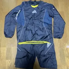 adidas ピステ・ウィンドブレーカー ネイビー/イエロー