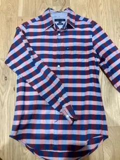 TOMMYHILFIGER  チェックシャツ、Levi's デニムシャツセット