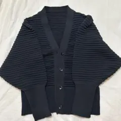 initiativeselect ブラック カーディガン M