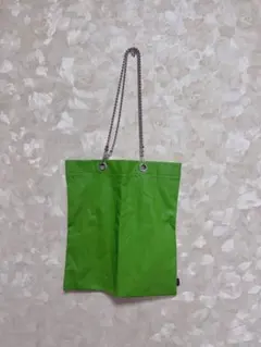 jouetie チェーンストラップ トートバッグ グリーン