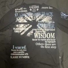 あ*様 90sグランジパンクロックお兄さん系y2kVネックロンT