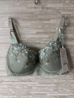 D75」トリンプ プレミアム レッドレーベル カーネーションの花 ブラジャー