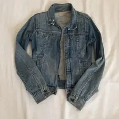 YANUK × SHIPS 別注 デニムジャケット ジップアップ