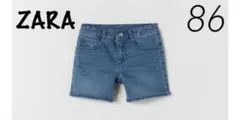 ZARA ベビー 新品デニム ショートパンツ 86