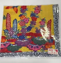 新品未使用☆沖縄  紅型 ていさーじ ハンカチ