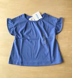 新品　ユニクロキッズ　エアリズムコットンフリル　110