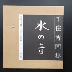 千住博画集 水の音 小学館 大型本 日本画 - メルカリ