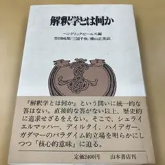 解釈学とは何か ビールス ガタマー ハイデガー 現象学 シュライエルマッハー
