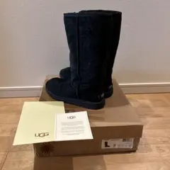 【最終価格】UGG ブラック クラシックトール　サイズ7 24センチ