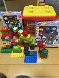 アンパンマン はじめてのブロックバケツ L
