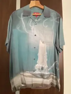 最終値下げ　Supreme Fuckレーヨン半袖シャツのサムネイル