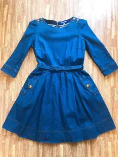 バーバリーブルーレーベル デニムワンピース