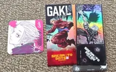 サカモトデイズ展　楽　チケット風カード　アートコースター