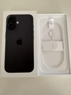 あき箱です！iPhone16 ブラック