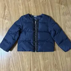 petit main ネイビー　ダウンジャケット 110サイズ　クリーニング