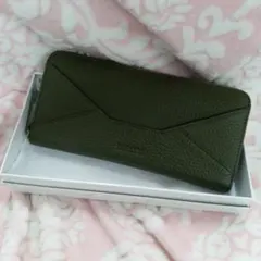 BARCOS バルコス シュリンクレザー 長財布 ベロニカ