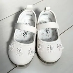 ronron フォーマルシューズ 15.0cm オフホワイト