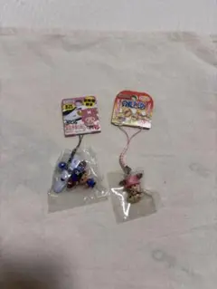 원피스 ご当地 チョッパー ストラップ 根付け ねつけ 2点セット