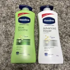ヴァセリン アロエ アドバンスド モイスチャーローション 600ml 2本セットのサムネイル