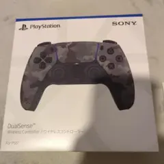 PS5 DualSense ワイヤレスコントローラー 迷彩柄新品未使用