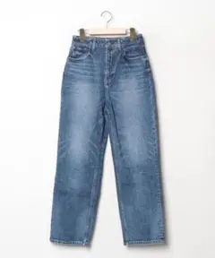 Healthy denim ハイウエストストレートデニム 24