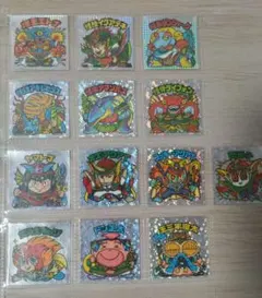 ドキドキ学園 シール AQ 最強幻神 最強雷神 フルタ ビックリマン