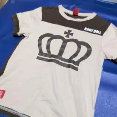 BABYDOLL Tシャツ 140cm 王冠ロゴのサムネイル