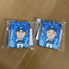 田中正義選手・GU LIN選手キーホルダーセット