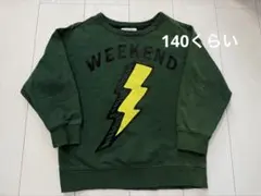 ZARA BOYS グリーン トレーナー 9 (134 cm)