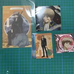 銀魂 沖田総悟 まとめ ポストカード HANA・BIYORI 缶バッジなど