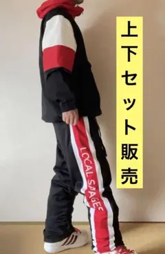 ecko unltd エコーアンリミテッド セットアップ シャカシャカ M 黒