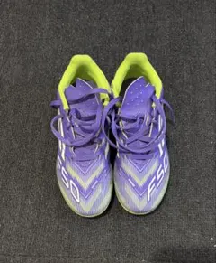 adidas F50 サッカーシューズ パープル ライム - メルカリ