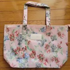 MERCURYDUO フラワープリント ピンクのトートバッグ　新品未使用品