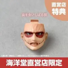 特典顔パーツのみ リボルテック アメイジング・ヤマグチ 獣の巨人 新品
