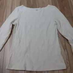 ユニクロ リブボートネック