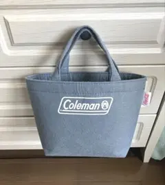 Coleman コールマン☆グレー ミニ トートバッグ