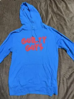 値下げ⭕️GUILTYGUYS パーカー ブラック×ライトブルー 2026年最新】guilty guyの人気アイテム - メルカリ