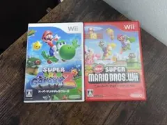 【Nintendo Wii】スーパーマリオソフト2点