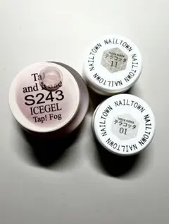 ネイルタウン　テラコッタ　ICE GEL Tap Fog S243