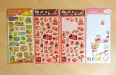 平成レトロ　平成女児　ふちきらシール　立体シール　当時物