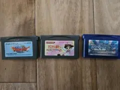 ゲームボーイアドバンス ソフト 3本セット