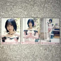 LOVE 野口衣織 ラブソングに襲われる ピンクニット 生写真 コンプ